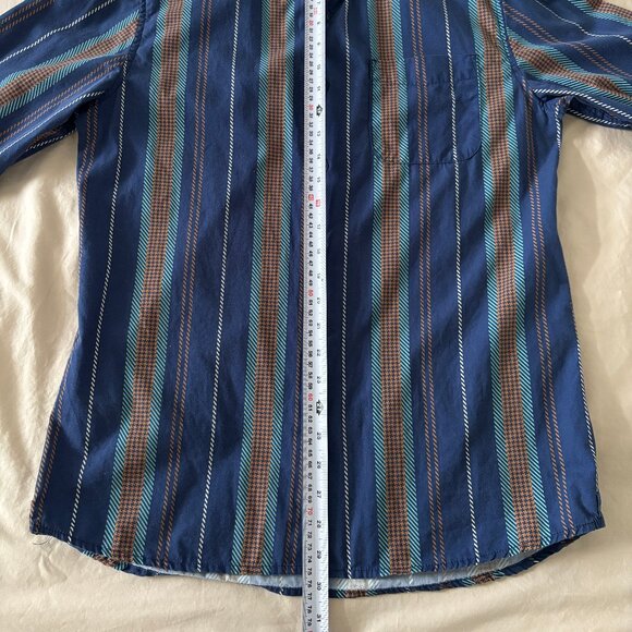 Poplin & Co. Nautical Stripe Peached-Cotton Shirt - Picture 4 of 8